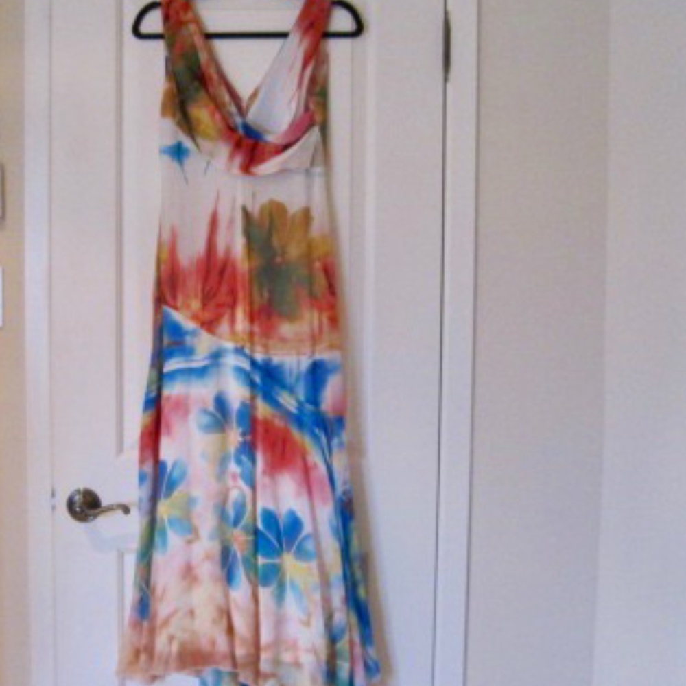 MUSE By Christine Chenail Silk Gown